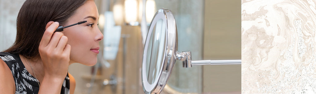 Magnifying Mirrors With Lights