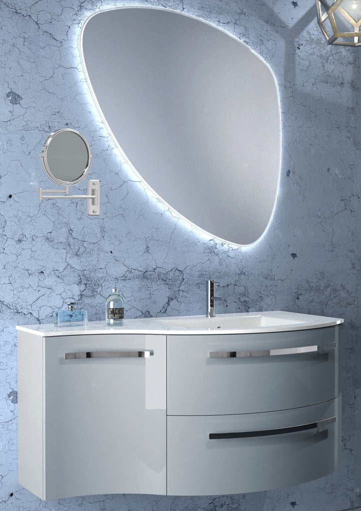 211 - 10x/1x Magnified Double Arm Wall Mirror - THE MARILYN 2
