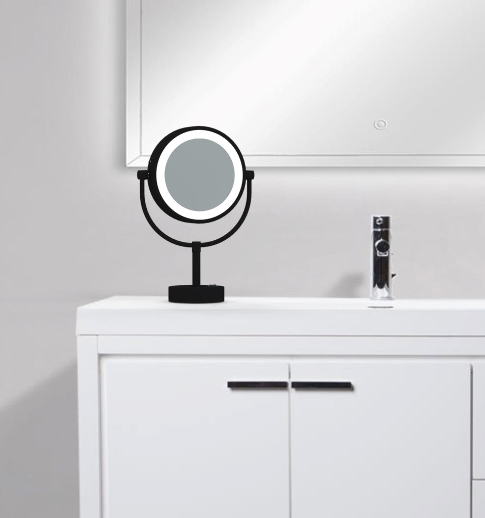 745 - Neo Modern LED Lighted Freestanding Mirror - The Blanche