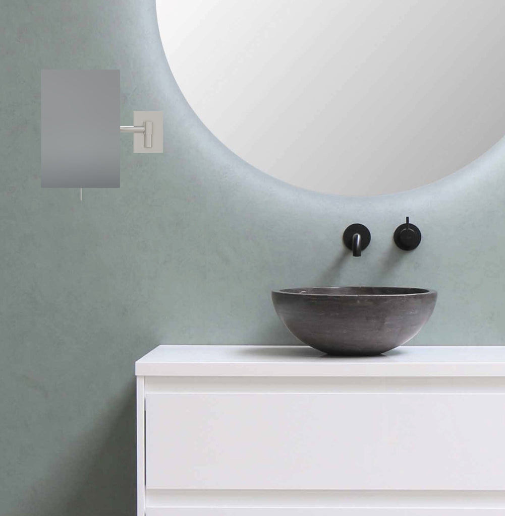 218 - Minimalist Rectangular 3x Magnification Wall Mirror - THE EDITH