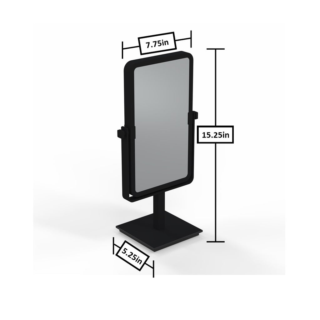 806 - 3x/1x Magnified Rectangular Vanity Mirror - THE JESSICA