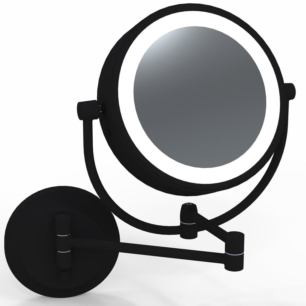 945 - LED Lighted 5x/1x Magnified Arm Wall Mirror - THE MERYL